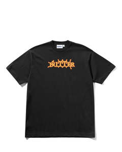 Mens T Shirts: Serif Tee - Black