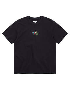 Bingo Doggy Tee - Damaged Black