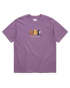 Dogs Tee - Dark Ruby