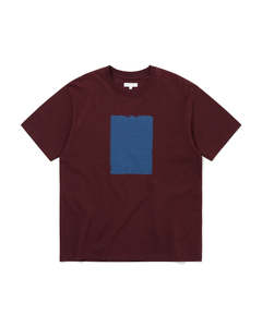 Paint Slab Tee - Burgundy