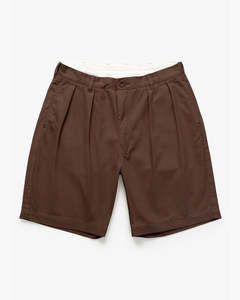 Mens Shorts: Twill Part Timer Shorts - Brown