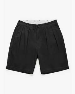 Twill Part Timer Shorts - Black