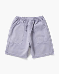 Pigment HBT Chef Shorts - Lavender