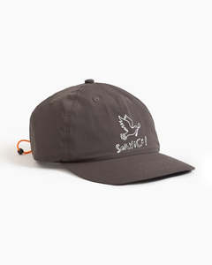 Mens Hats Caps And Beanies: Nylon Dove Cap - Brown