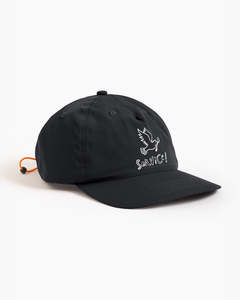 Mens Hats Caps And Beanies: Nylon Dove Cap - Black