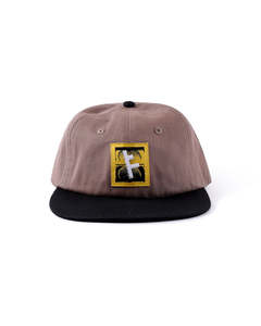 Slant F Cap - Brown