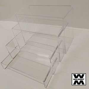 Products: Clear Acrylic Risers for Product Display - Walmont