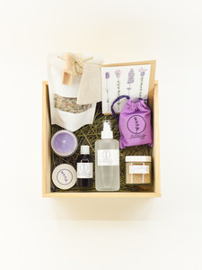 Lavender Spa Day Gift Box wanakalavenderfarm