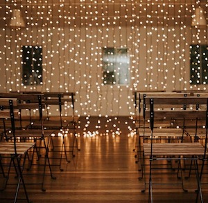 Fairy Light Curtain - Wanaka Wedding Hire