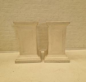 Small White Plinth - Wanaka Wedding Hire