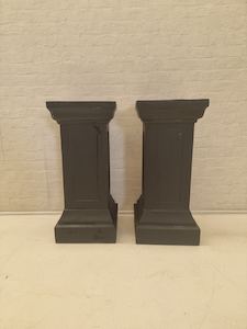 Black Plinth - Wanaka Wedding Hire