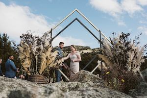 Products: Wedding Ceremony Double Diamond Arch
