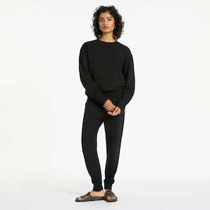 Products: Status Anxiety - As You Wake Trackpants - Soft Black