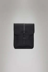 Rains Bags: Rains Backpack Micro - Black