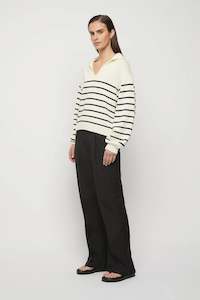 Friend Of Audrey: Friend of Audrey Banks Tailored Trousers - Black