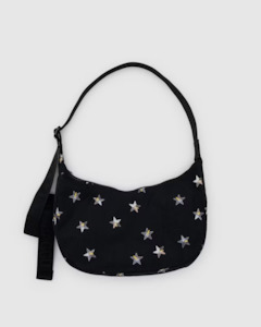 Baggu: Baggu Medium Nylon Crescent Bag - Stars