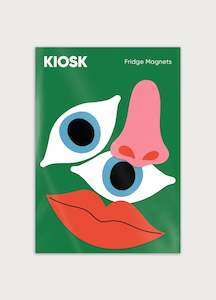 Kiosk by Georgia Perry Magnet Set - Face