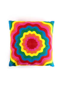 Kiosk By Georgia Perry: Kiosk by Georgia Perry - Radial Cushion Cover