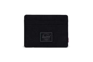 Herschel Charlie Cardholder - Raven Crosshatch