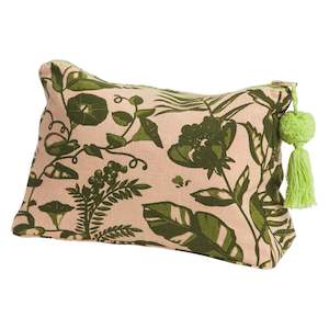 Sage X Clare: Sage x Clare Cosmetic Bag - Safia