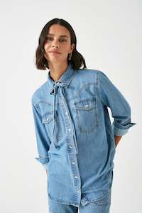 Seventy Mochi: Seventy + Mochi Mia Shirt - Dakota Vintage
