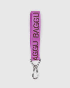 Baggu Logo Keychain - Pink