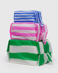 Baggu: Baggu 3D Zip Set - Painted Stripe