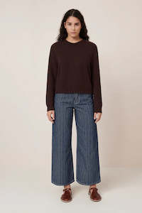 Kowtow Clothing: Kowtow Valley Jumper - Mahogany