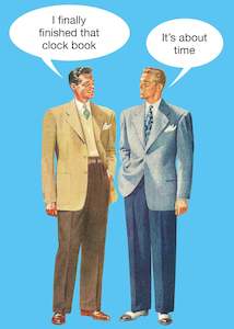 *Card - Kiss Me Kwik - Clock Book