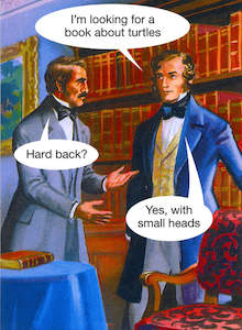 *Card - Kiss Me Kwik - Book About Turtles