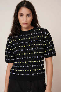 Kowtow Rhode Top - Daisy Jacquard