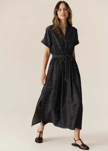 Pol: Pol Avrid Dress - Chambray