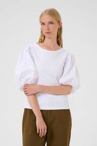 Karen by Simonsen Oda Tee - Bright White