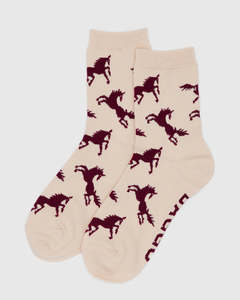 Baggu: Baggu Socks - Crew - Horses