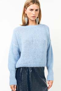 Lollys Laundry Isolde Knit Jumper - Light Blue