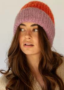 Hobo and Hatch Riley Beanie - Sunset