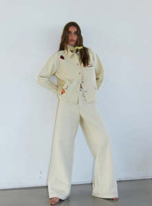 Lollys Laundry: Lollys Laundry April Jacket - Creme