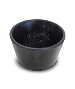 Garden: Tapered Pin Cup Flower Holder Flower Frog: Black / 2"