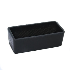 Garden: Rectangle Pin Cup Flower Frog: Black