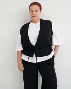 Kowtow Elworthy Vest - Black