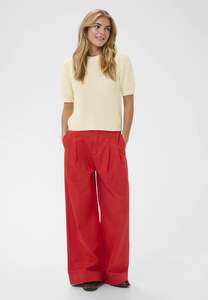 Saint Tropez: Saint Tropez Parker Pants - Valiant Poppy