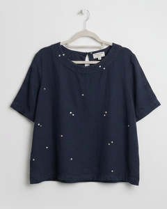 Wanda Harland Preloved: PRELOVED Twenty-Seven Names Linen Tee - Size 12