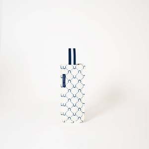 Project Ten: Project Ten Wine Bag – Navy Horseshoe