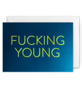 Papergoods: *Card - Postco Design - Fucking Young