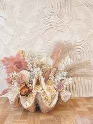 Giant Clam Coastal Arrangements: Blush Giant Clam
