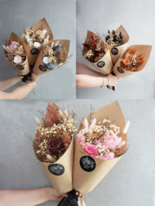 Colour Pop Dried Flower Posy