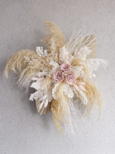 Auckland Dried Floral For Hire: Emily Dried Floral Wall Arrangement | Auckland Hire