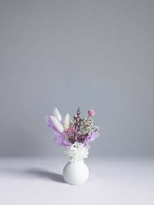 Vase Arrangements: Plum Mini Vase