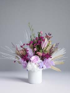 Vase Arrangements: Purple Sun Vase