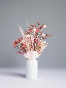 Vase Arrangements: Raspberry Kiss Vase